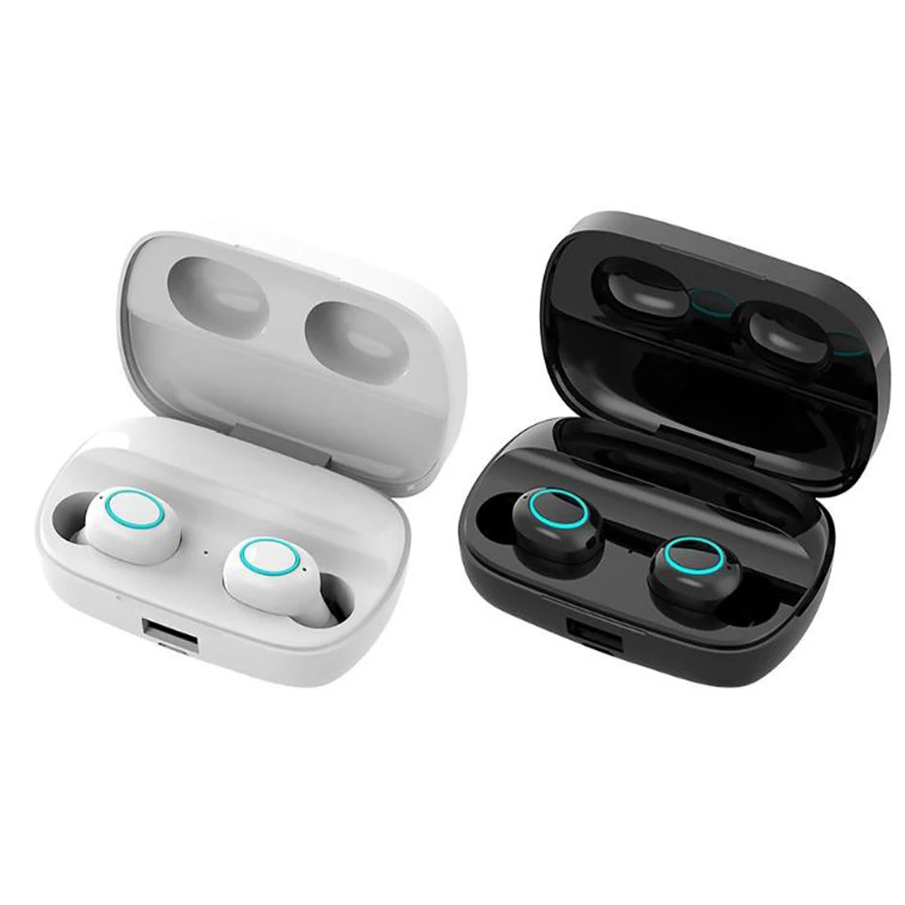 

Hot Sale Earphones Delicate Design S11 Wireless BT Touch Control Earbuds Earphones with 3500mA Charging Case Portable