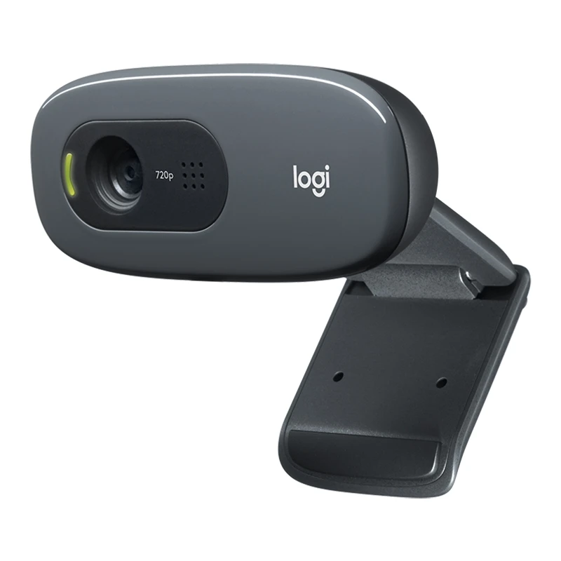 

Low price webcam logitech c270 with microphone and speaker c270, Black