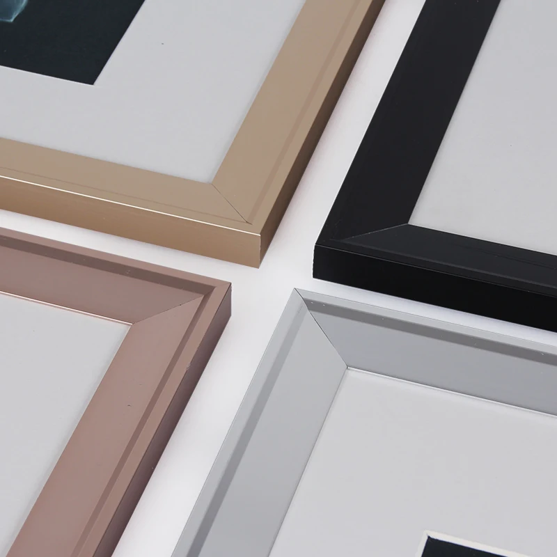 经典玫瑰金 11x14 壁挂铝相框用mat
