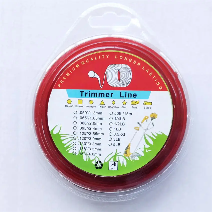 Grass Trimmer Line Nylon Weed Trimmer Line Factory Price Nylon Brush