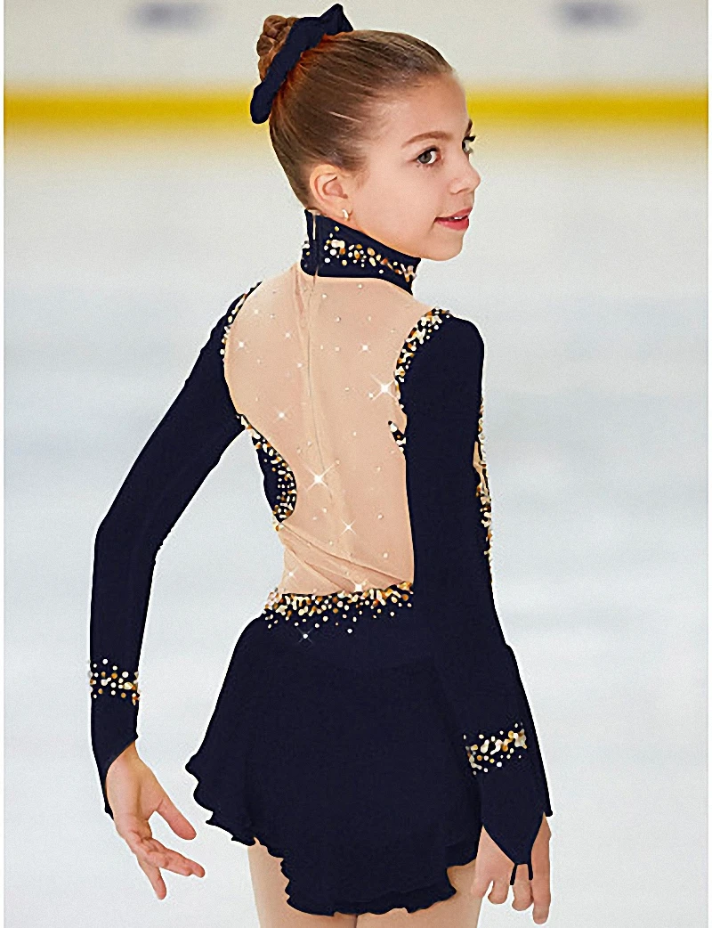 LIUHUO Ice Figure Skating Dress Women Aldult Girl Customize