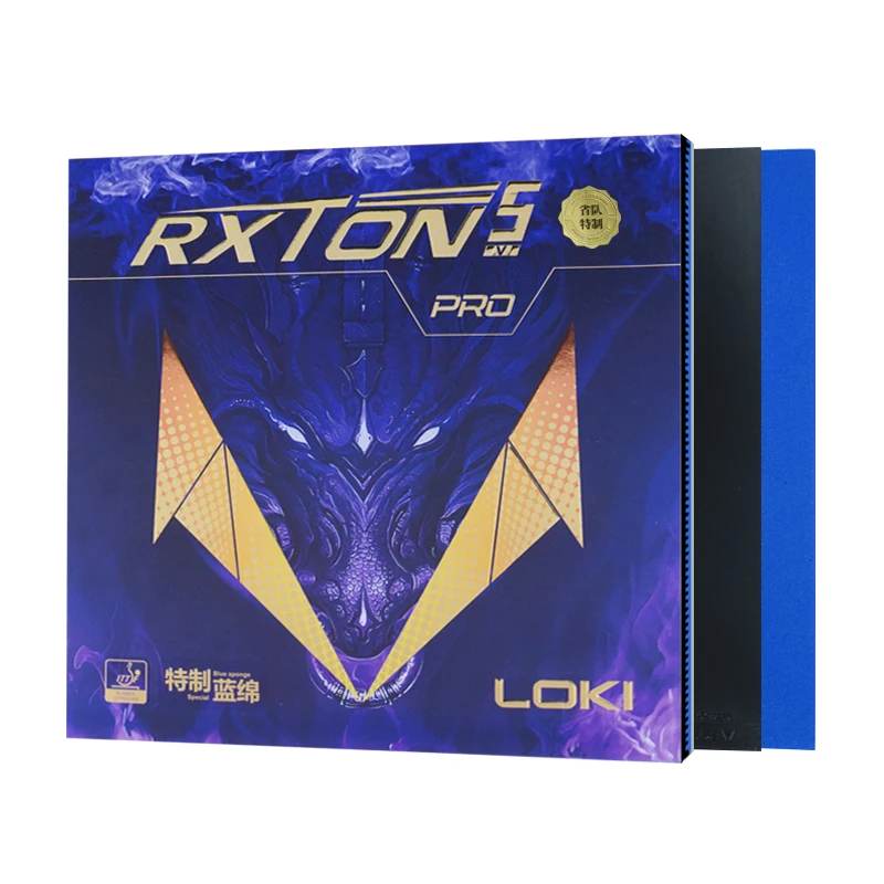 

Loki Rxton 5Pro ITTF pingpong racket rubber professional High Performance Rubber Table Tennis Bat