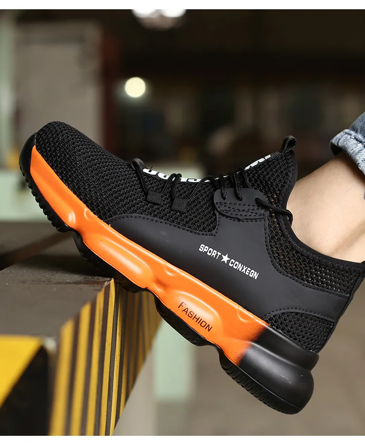 sport men safety shoes