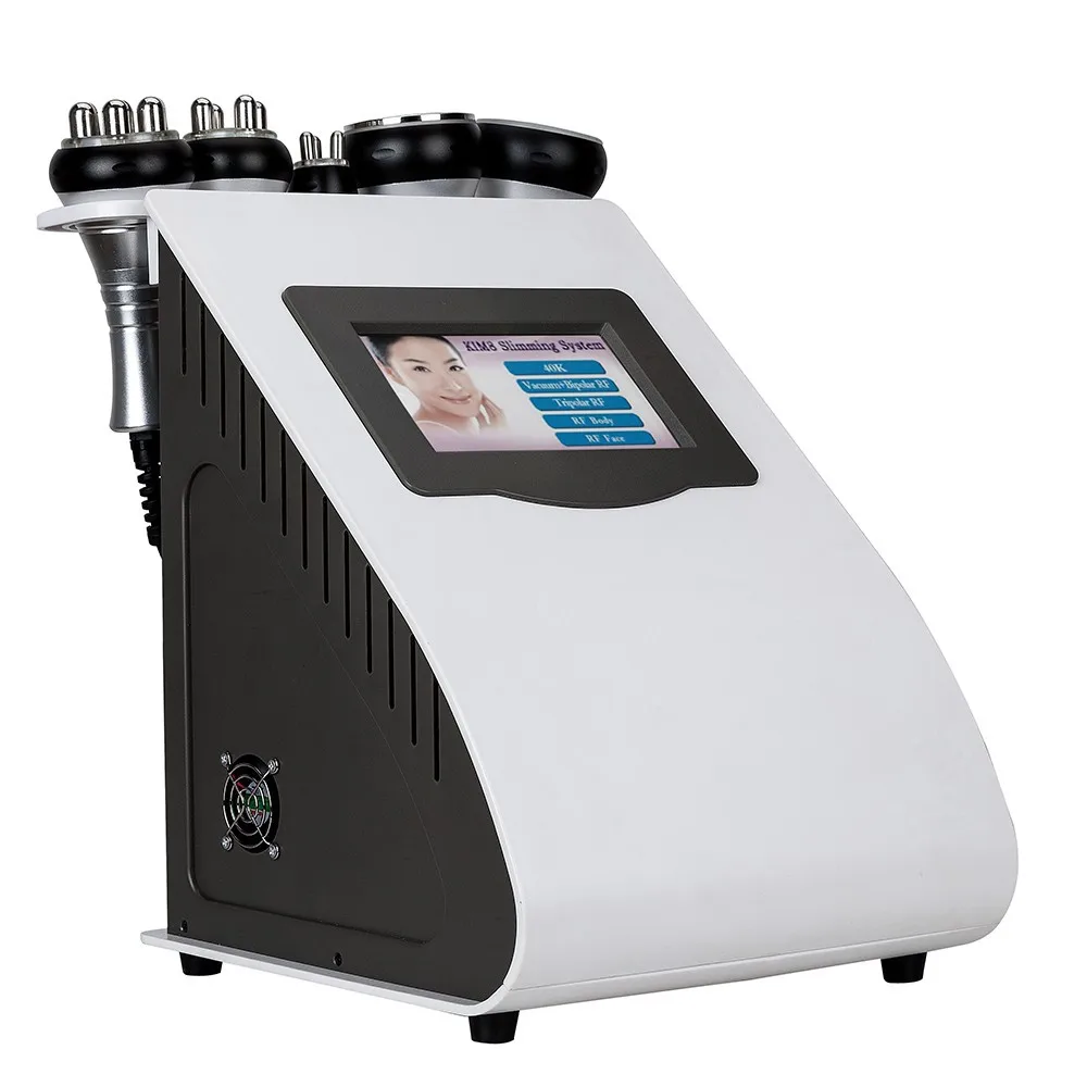 

5 In 1 Professional Ultrasound Vacuum Tri RF Lipo Slim Fat Cavitation Slimming Body Lipocavitation Ultra Cavitation Machine