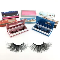 

Wholesale Real Siberian Mink Strip Lashes Private Label Packaging 3D Mink Eyelashes