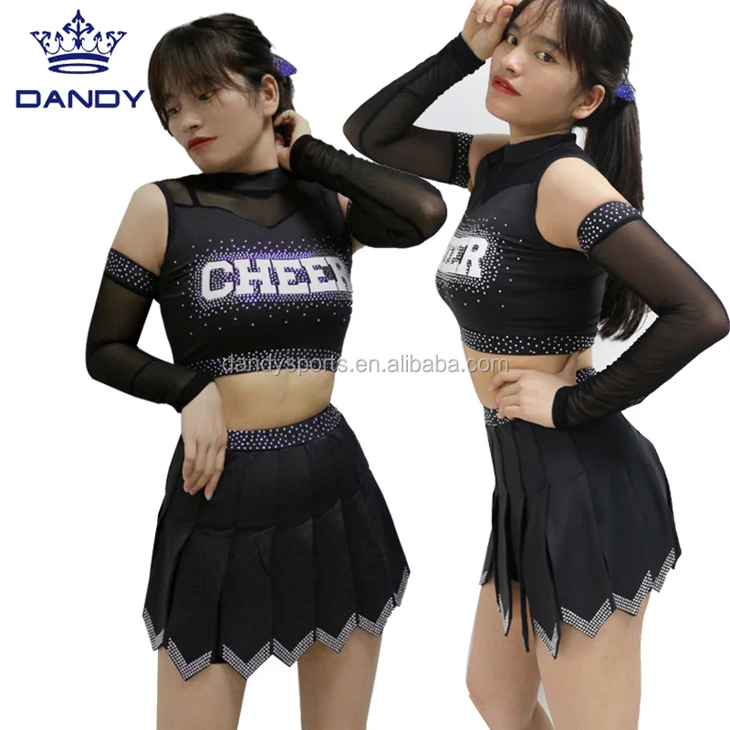 Newest Fashionable Free Design Quick Dry Cheer Wear Wholesale Custom Bling High Quality All