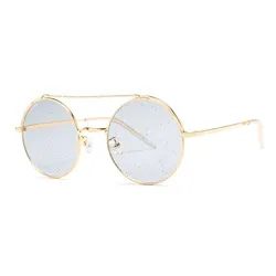 Luxury round sunglasses gafas de sol wholesale fir