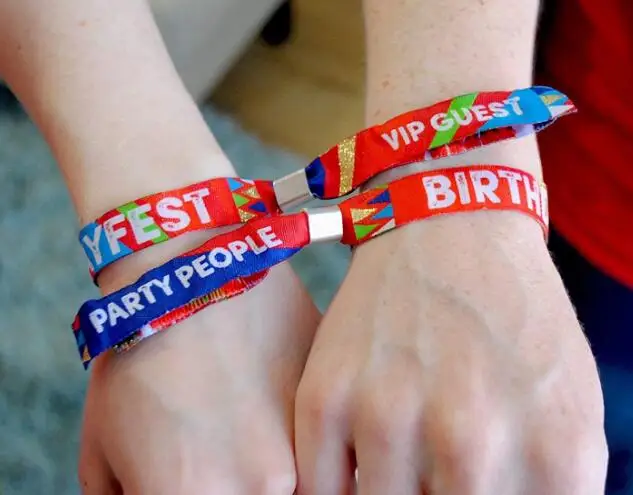 

Birthday Festival Party Wristbands Happy Birthday Party Bag Fillers, Multi color