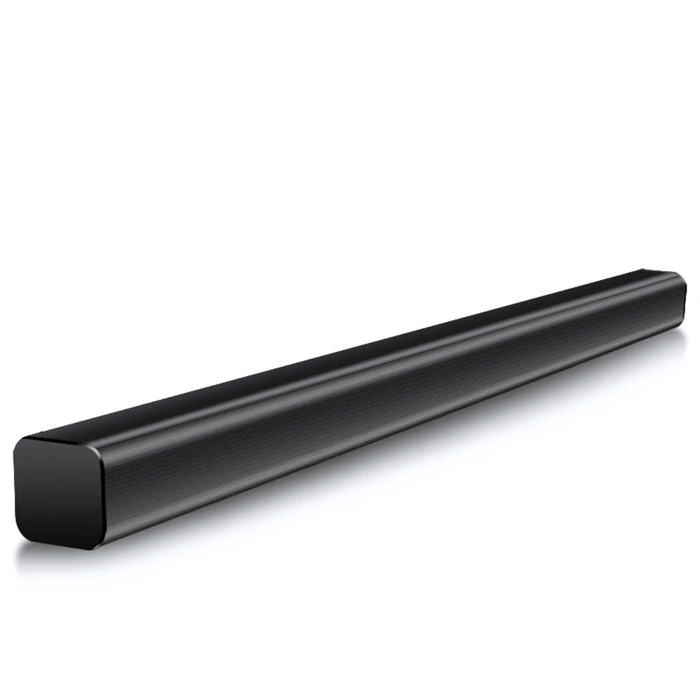 

New design TV sound bar with built in subwoofer, Black