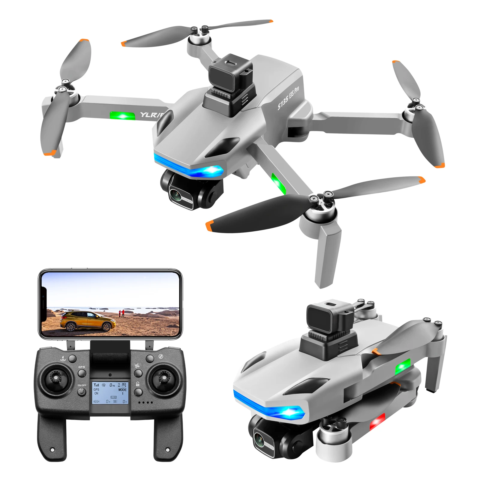 

KAI ONE MAX Drone 8K Camera 3-Axis Gimbal Anti-Shake Laser obstacle avoidance Brushless Foldable Quadcopter Drone