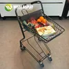 Cheap factory price smart add to trolley shopping cart for shopping