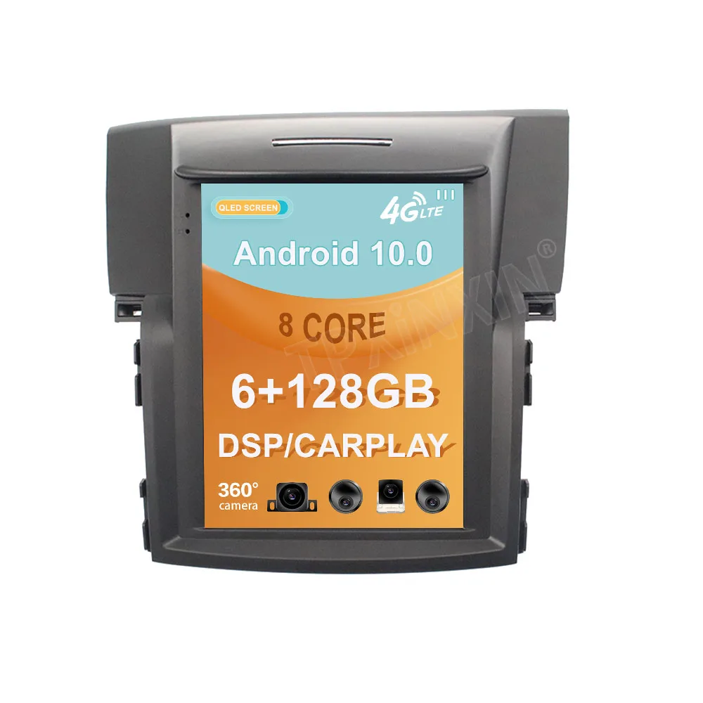 

Tesla style For Honda CRV 2012 - 2016 GPS Navigation Android Multimedia Player PX6 HD Touch Screen Video Carplay Auto Stereo