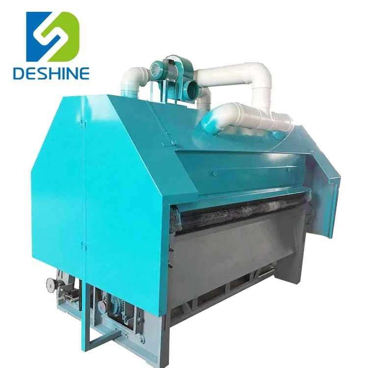 
Commercial sheep cotton wool fiber cashmere carding machine 