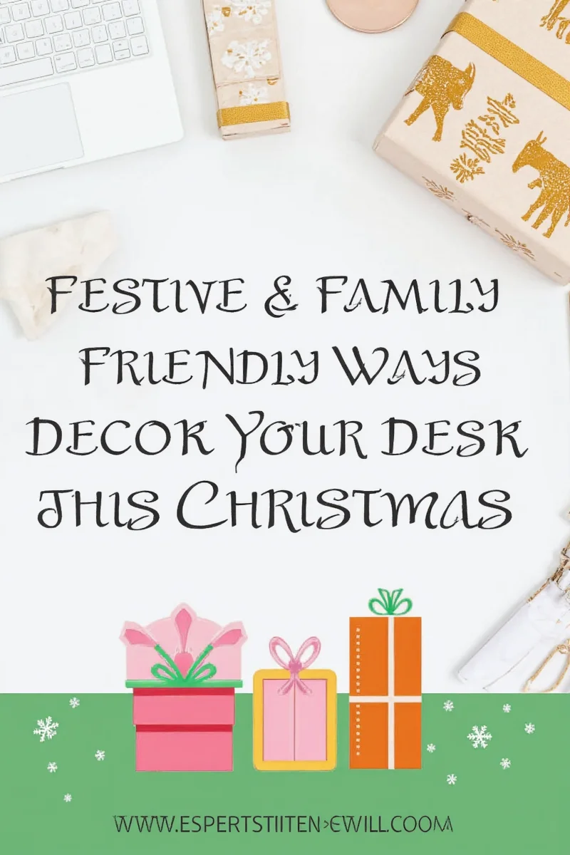 DIY snow globe and hand-painted ornaments on desk
