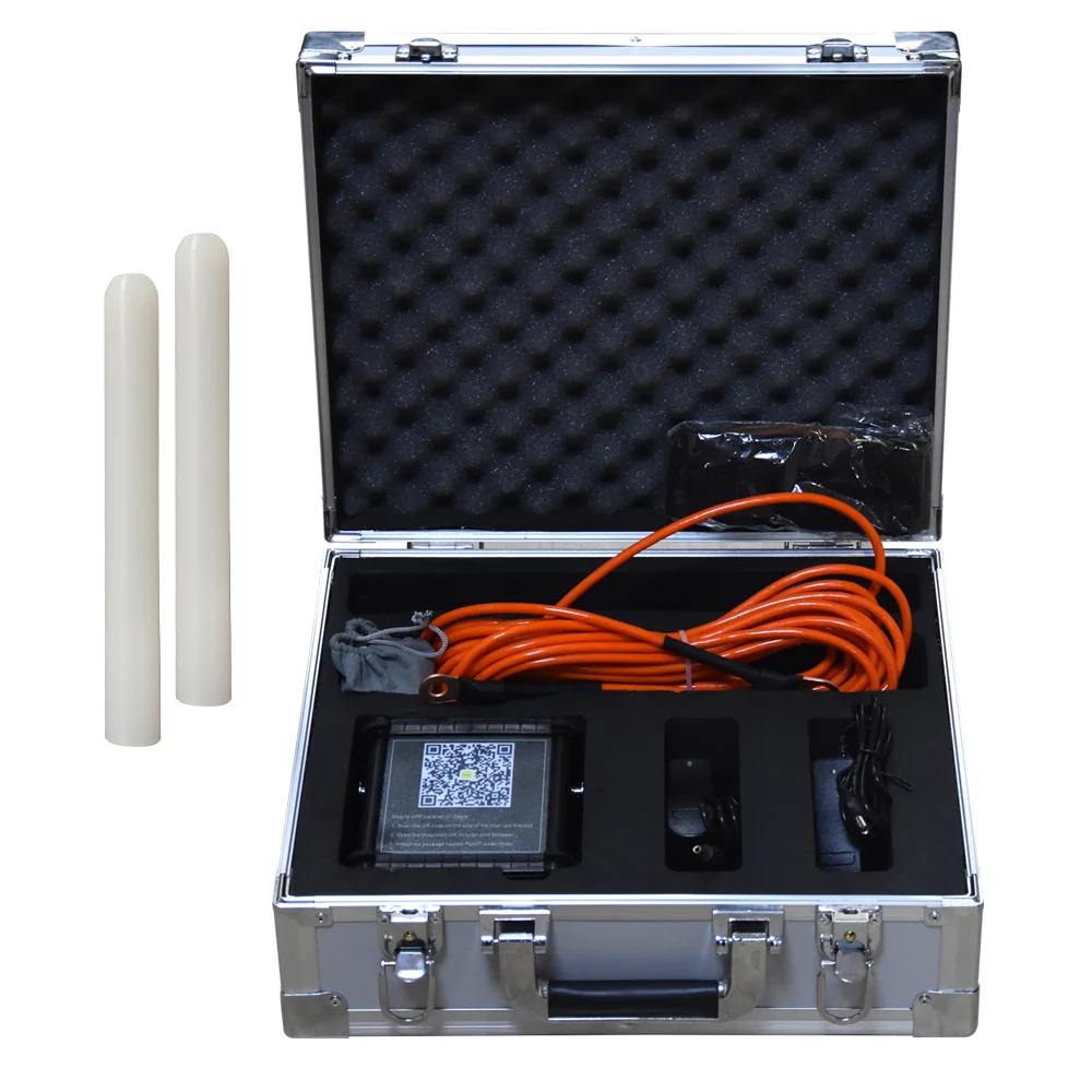 

PQWT- M400 400m depth underground water detector, equipment to help find water source, Black