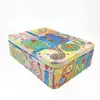 Custom Printing Logo Color Cosmetic Gift Metal Rectangle Square White Black Storage Saving Tin Box