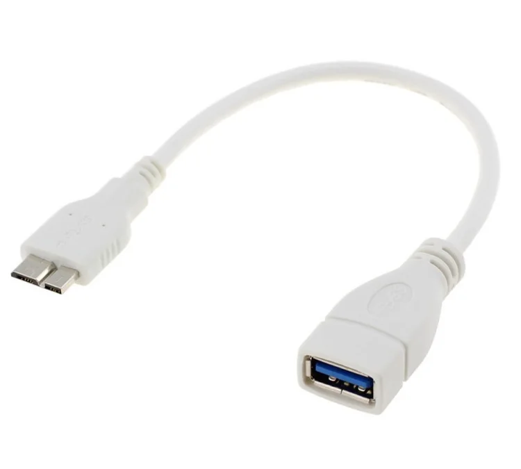 

usb 3.0 otg cable usb a female to micro b male cable for hddd camera, Black or oem