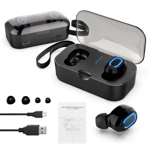 Wireless Bluetooth Ear Sport Headphones 20 Hour Playtime