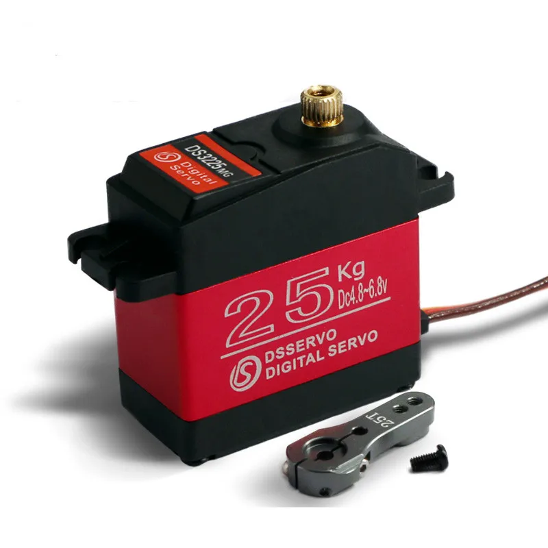 

RC servo 25KG DS3225 core or coreless digital Waterproof servo full metal gear baja servo for baja cars and rc cars