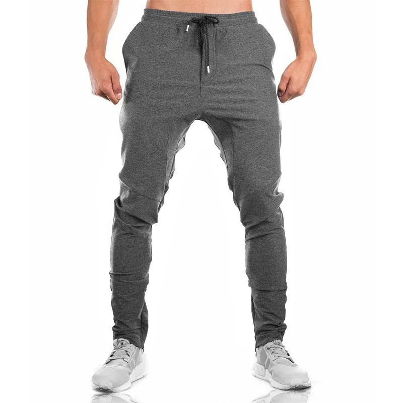 

Mens Joggers Casual Pants Fitness Sportswear Tracksuit Bottoms Skinny Sweatpants Trousers Black Gyms Jogger Track Pants, Stock color