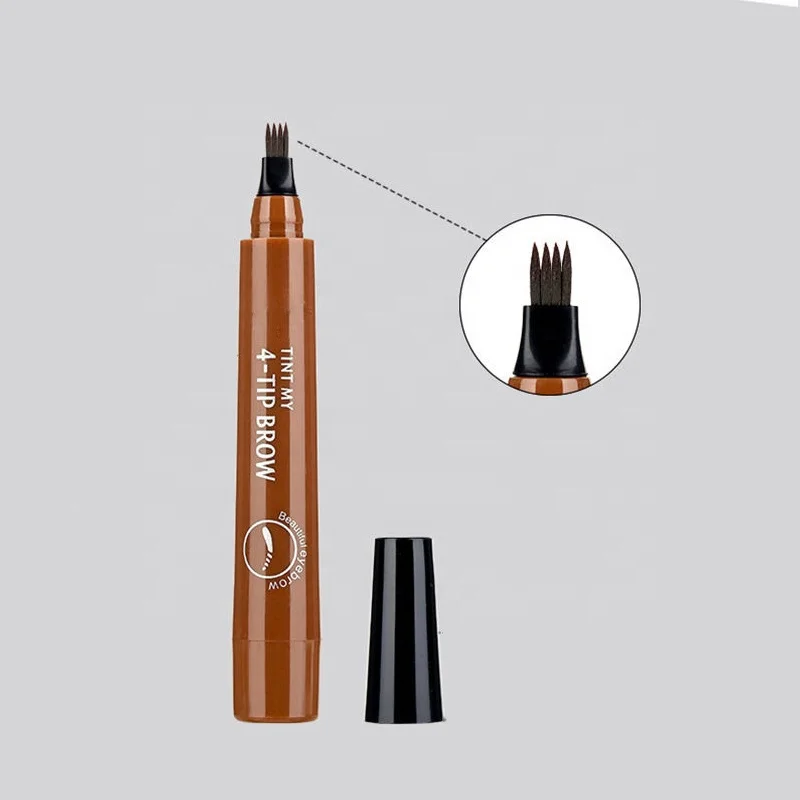 

makeup waterproof sweat-proof four-fork four-headed eyebrow pencil