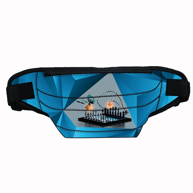 

Fashion cheap waist bags for men lightweight sport waist bag with multi-pocket convenience for outdoor exercise, Customized