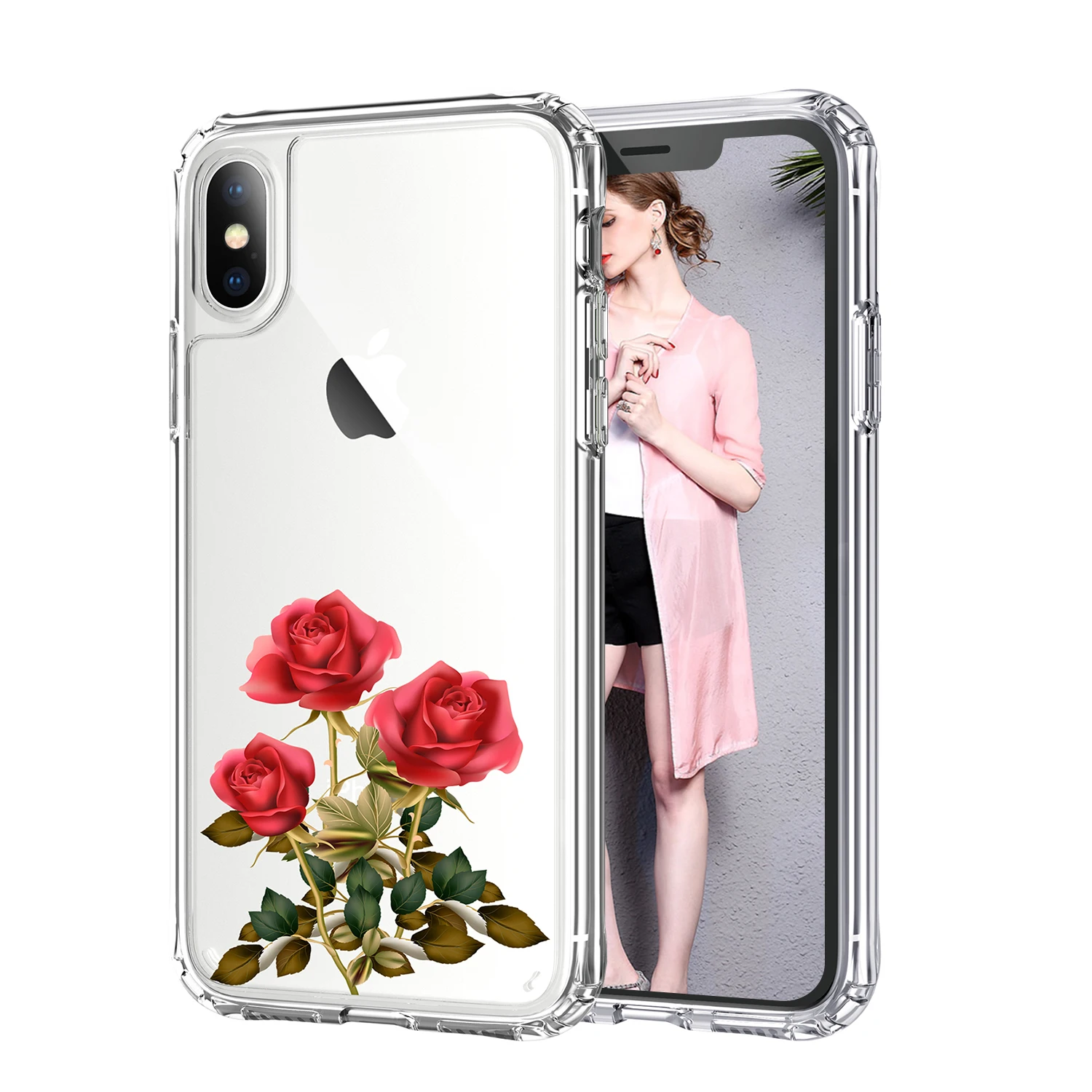 

LeYi Multicolor Mobile phone accessories Silicone Phone Case for iPhone X