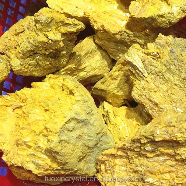 Wholesale Natural High Quality Yellow Rock Raw Rough Mineral Orpiment Stone Specimens For Sale Buy Orpiment Yellow Orpiment Natural Orpiment Product On Alibaba Com