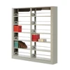 Library furniture wall book shelf divider white exhibition book shelf Library Cabinet