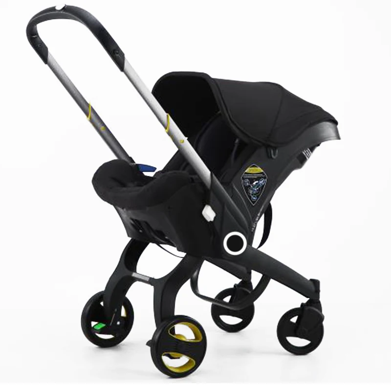 

New design multi-functional infant car seat with 4 wheels car seat and baby stroller 4 in one, Customized/black/gray/red