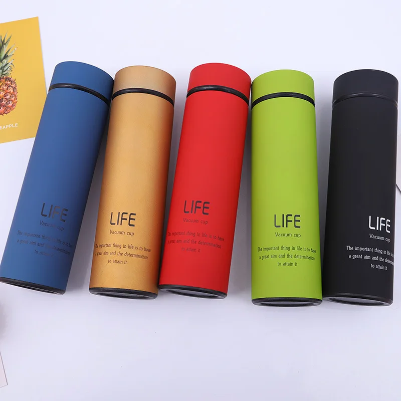 

Seaygift personalized customized 500ml portable infuser water bottle vacuum insulated tea filter water bottle for gift, As picture