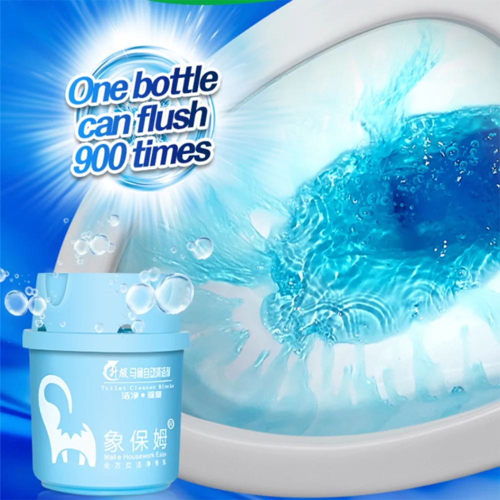 

Hot sale long-lasting automatic toilet bowl cleaner 200g toilet bowl tablets toilet blue block