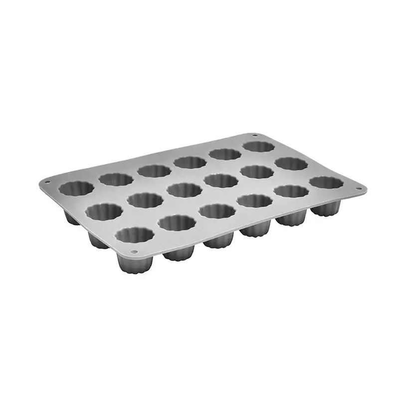 

Non-stick Rectangle 18 holes Cookies Silicone Cake Household Mould Set Baking Kit, Customized color
