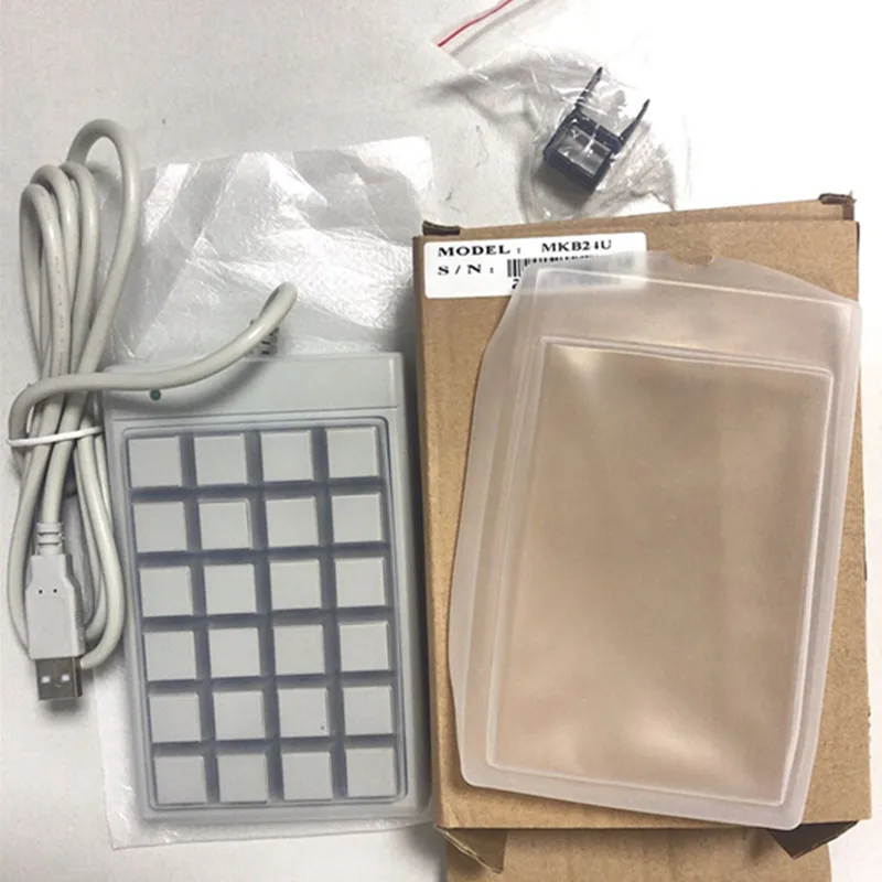 
MINI customized layout 6 4 matrix numeric keyboard mechanical programmable usb keypad 