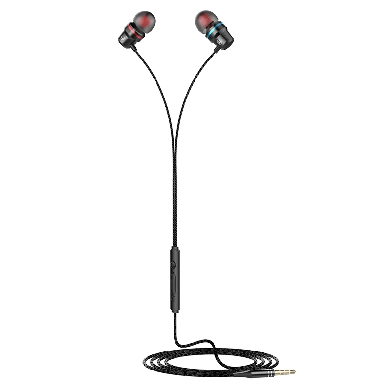 

Promotional Gifts 3.5MM In Ear Earphone Headphone Wired Headset With Mic