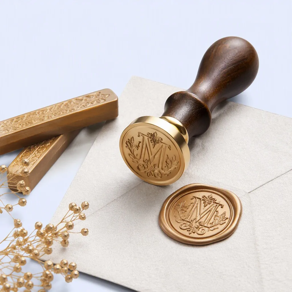 Brass Monogram Wax Seal