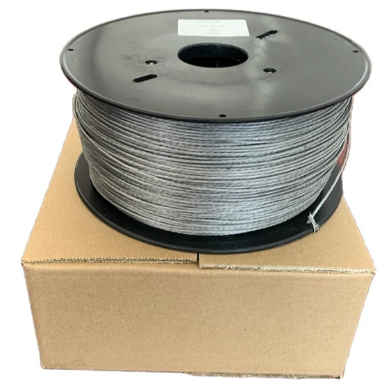 

china manufacturer high strength excellent conductivity 1.6mm 1000m Multi aluminum stranded electric fence wire