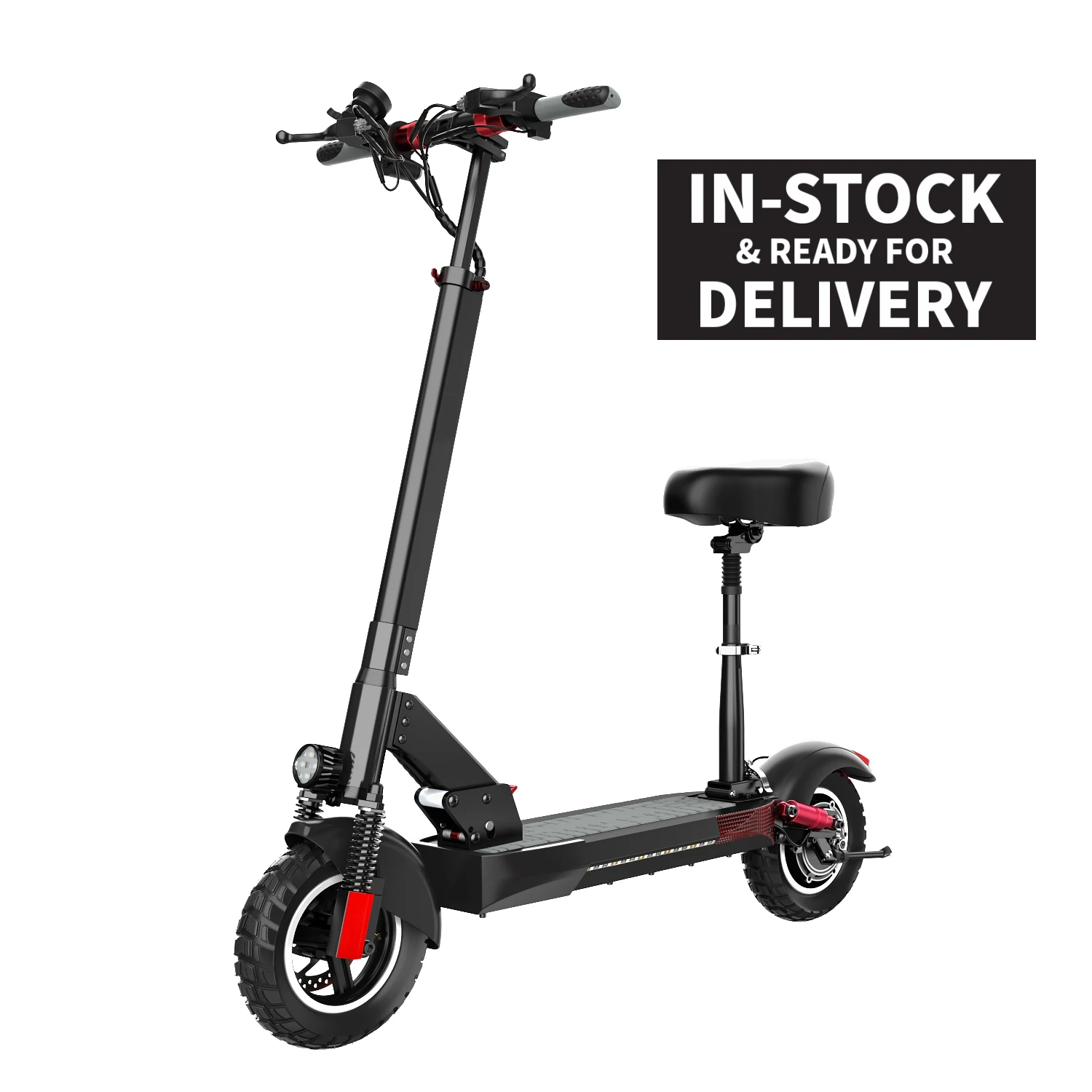 

Geofought 10 inch Off Road Fat Tire Fast Speed 45km/h 800w 48V Electric Scooter For Adults EU drop shipping