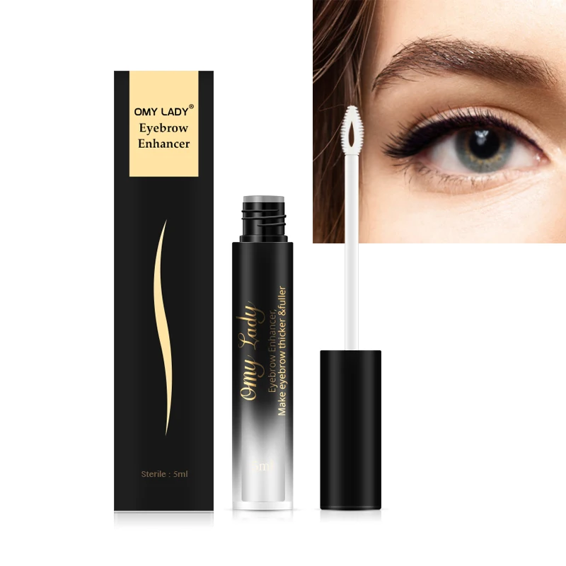 

OEM Private Label Waterproof Eyebrow Enhancer With Brush for Long and thicker lashes brows
