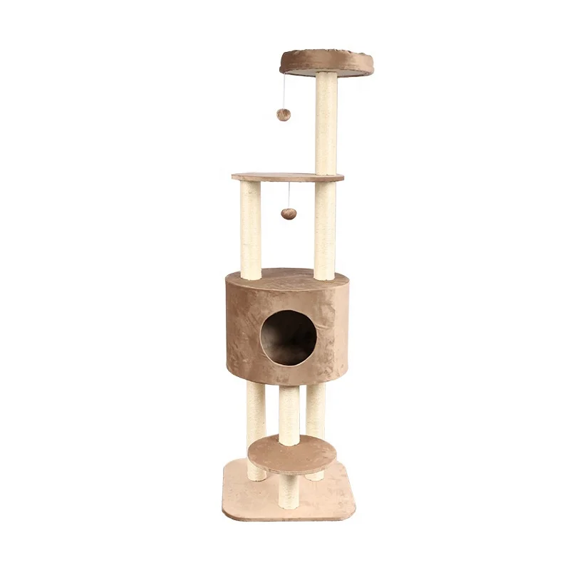 

Luxury multi-function cat climber hole large cat climbing frame scratching tree, Can be customized