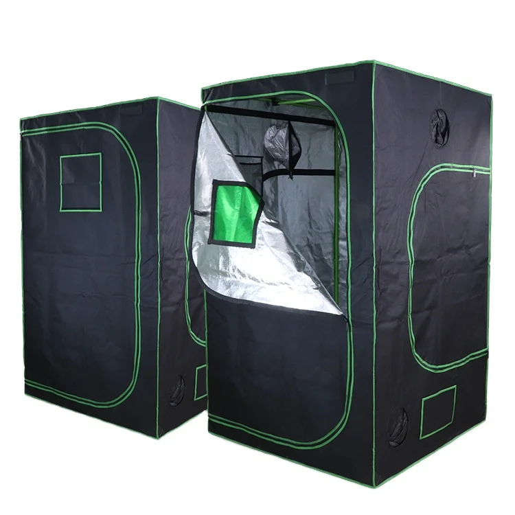 

More specifications small Mylar Hydroponic Grow Tent full set kit Indoor Plant Growin new design ventilation system, Green/white/black