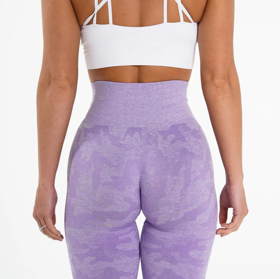 

Private label leggings seamless high waist legging gym women camo leggings