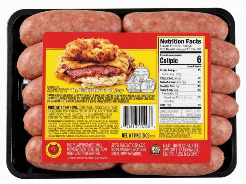 Jimmy Dean Sausage Nutrition Facts: Complete Guide