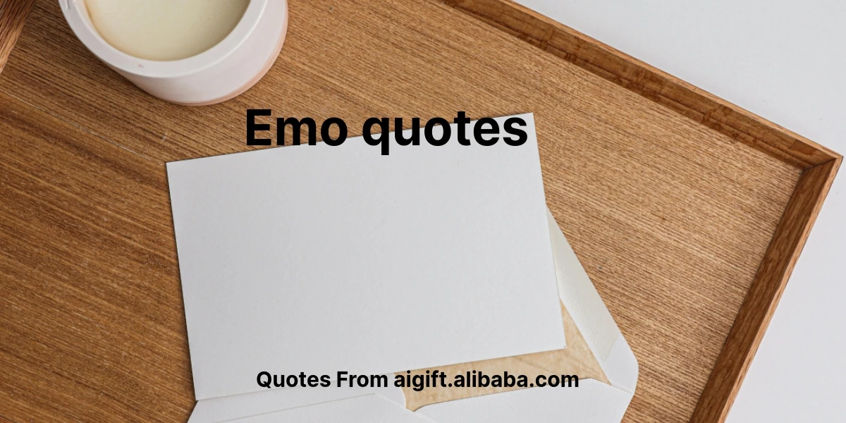 emo quotes