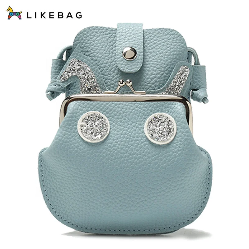 

LIKEBAG High Quality Women's Top-Handle Bag PU Leather Small Mobile Phone Bag
