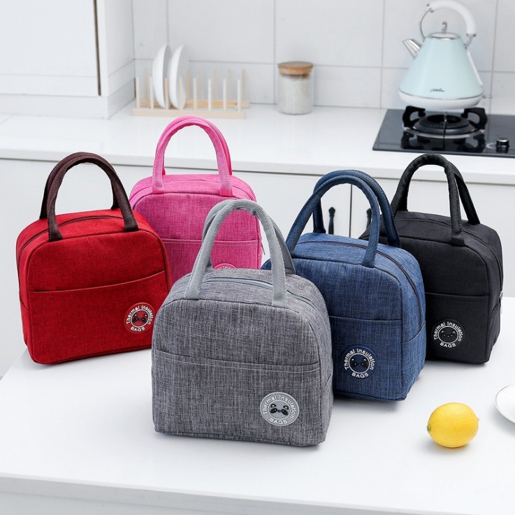 

Camino Stocks Office School Lunch Insulated Bag student Tote Thermal cooler Bag, Customized color