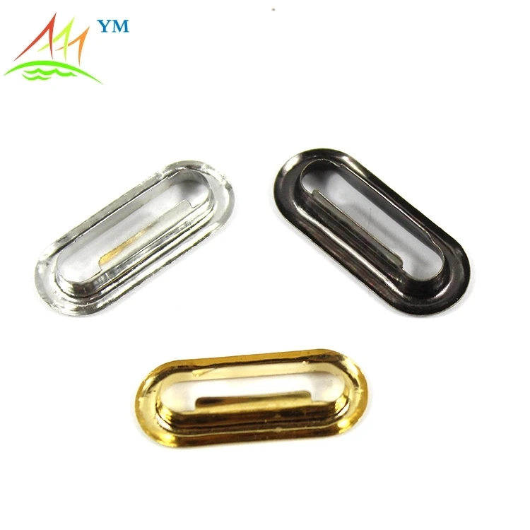 Metal Large Special Rectangle Bag 50mm Metal Garment Grommet Brass Gold Oval Eyelets Buy Oval