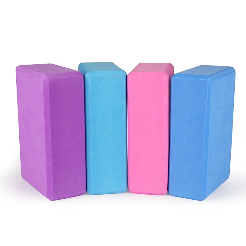 

Factory Price eva foam custom printed eco-friendly EVA yoga block Yoga brick