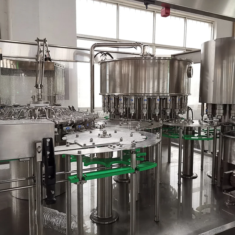 Automatic 0.1-2 L Pet Bottle Mineral Water Washing Filling and Capping Machine Distilled Water Bottling Machine