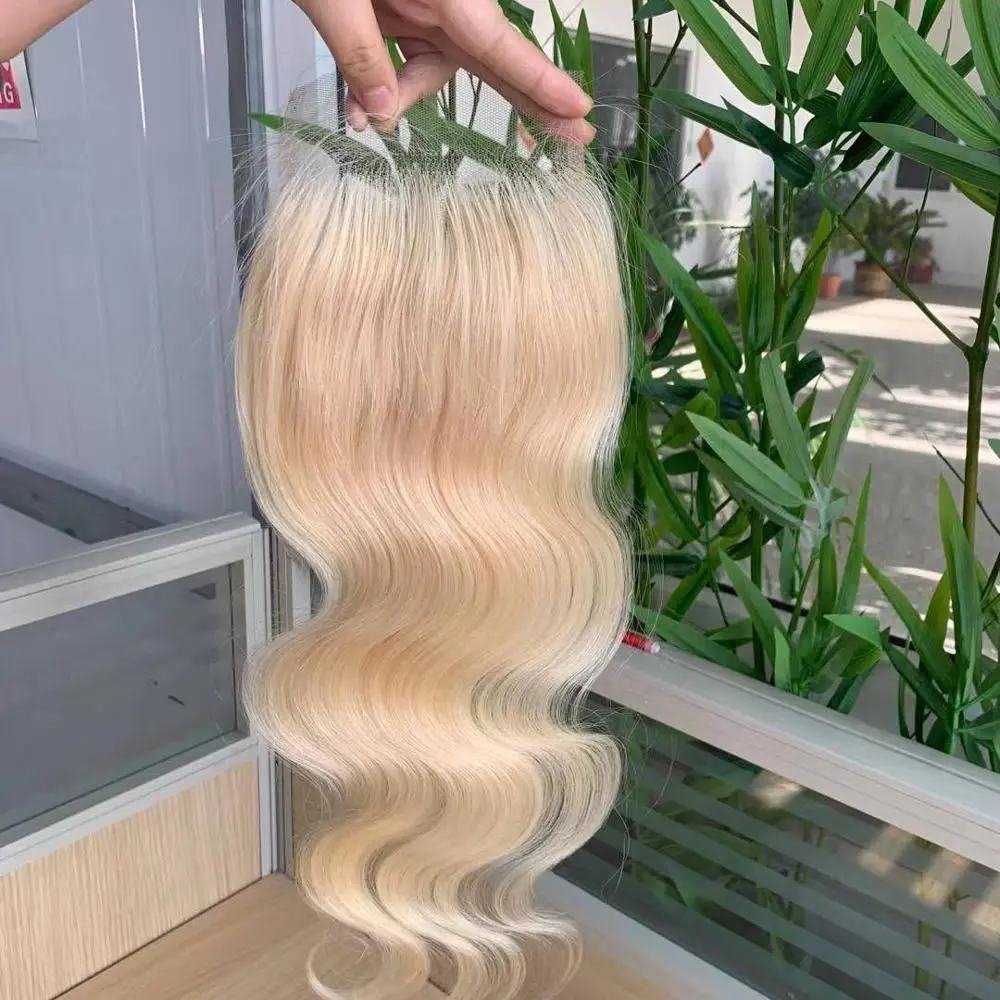

4x4 613 HD Lace Closure Transparent Thin HD Closure Human Virgin Raw Hair 12A Grade 4x4 Blonde HD Lace Closure